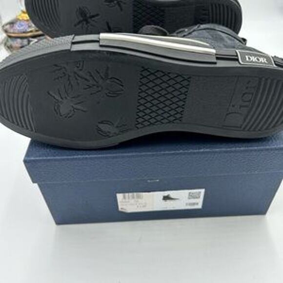 Men's Dior B 23 high top sneakers size 45 made in Italy - Picture 6 of 13